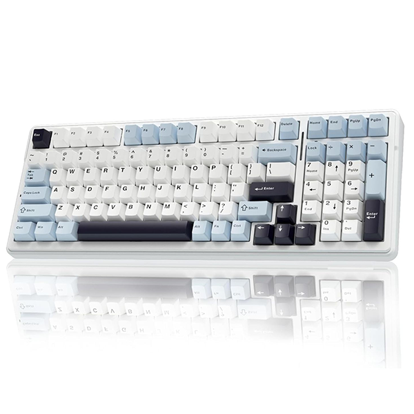 AULA F99 Glacier Blue - Clavier Mécanique Reaper Switch RGB