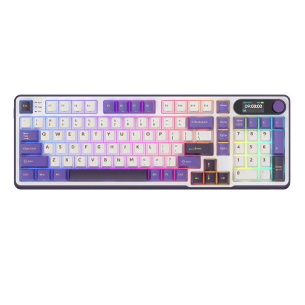 Royal Kludge RK-S98 Blackberry Mousse Beige Switch