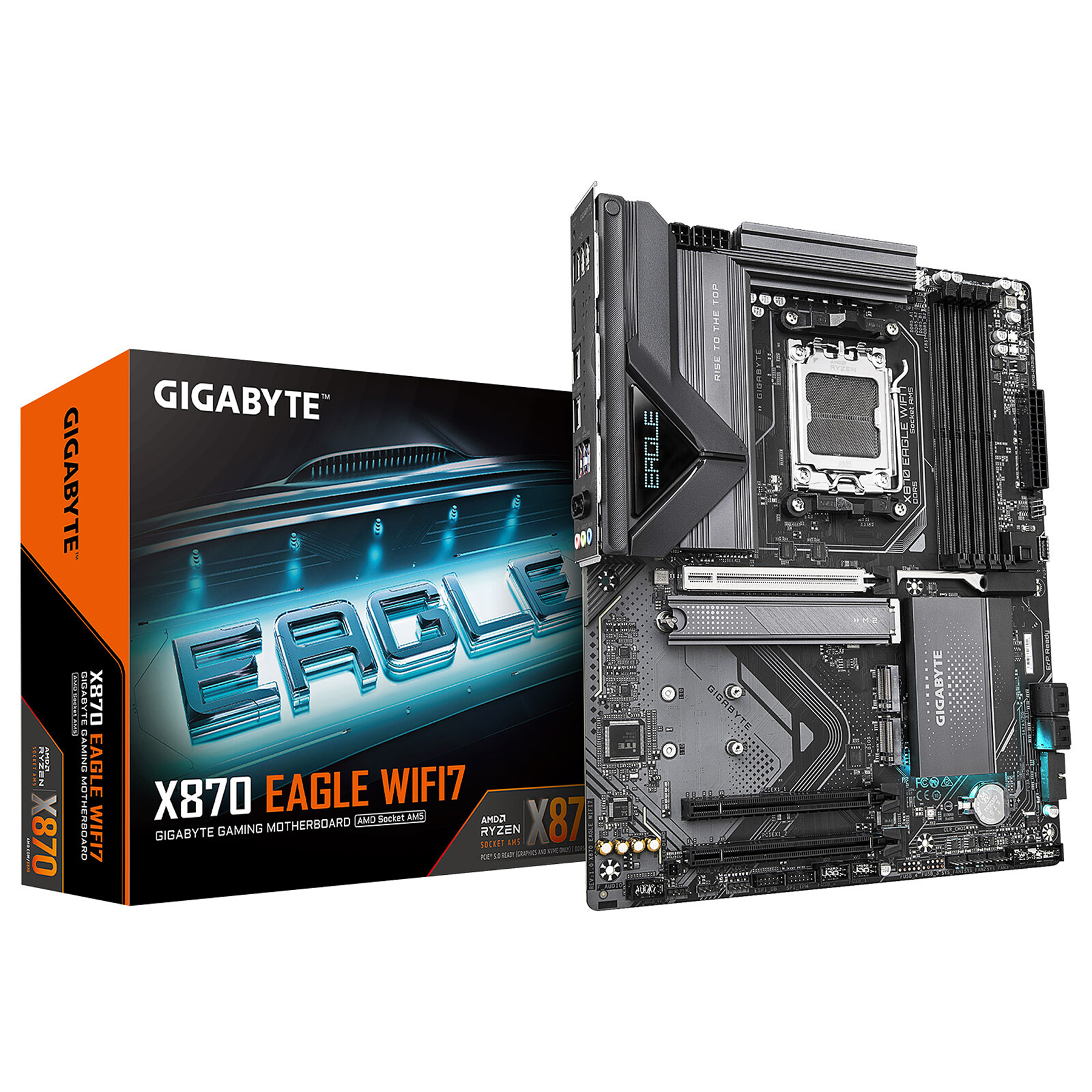 Gigabyte X870 EAGLE WIFI7 - Carte mère AM5 avec WiFi 7