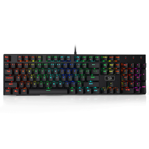 Redragon K556 RGB Clavier Mécanique (Switches Marron)