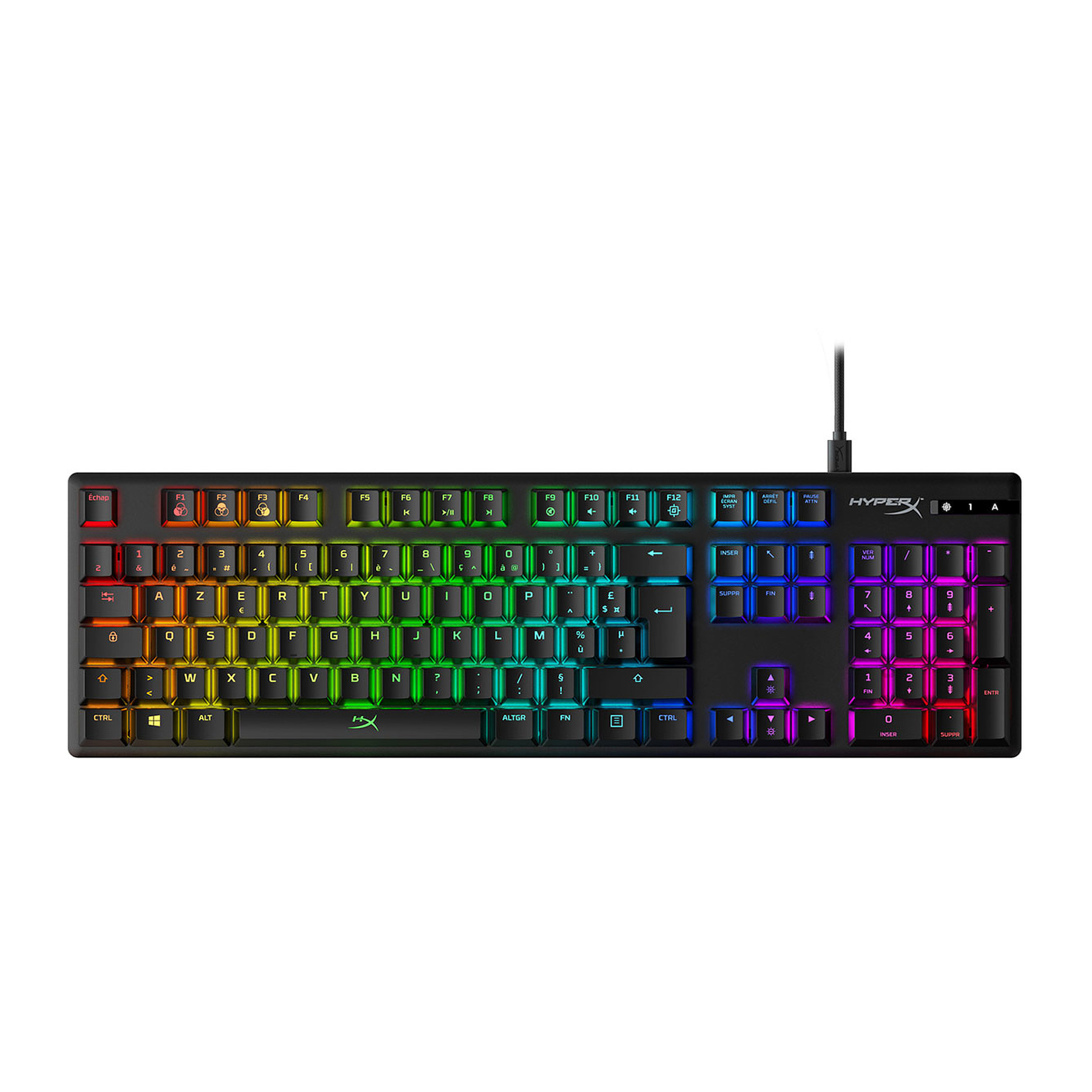 HyperX Alloy Origins PBT - Clavier Mécanique Gaming