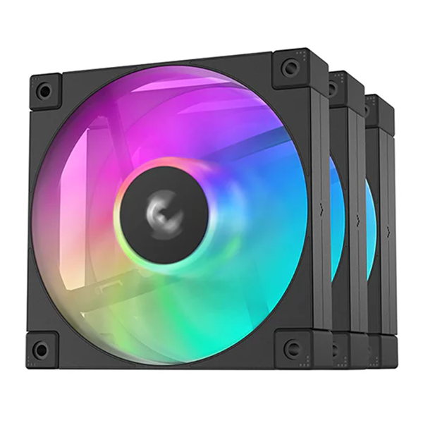 DeepCool FD12 ARGB Triple Pack Noir