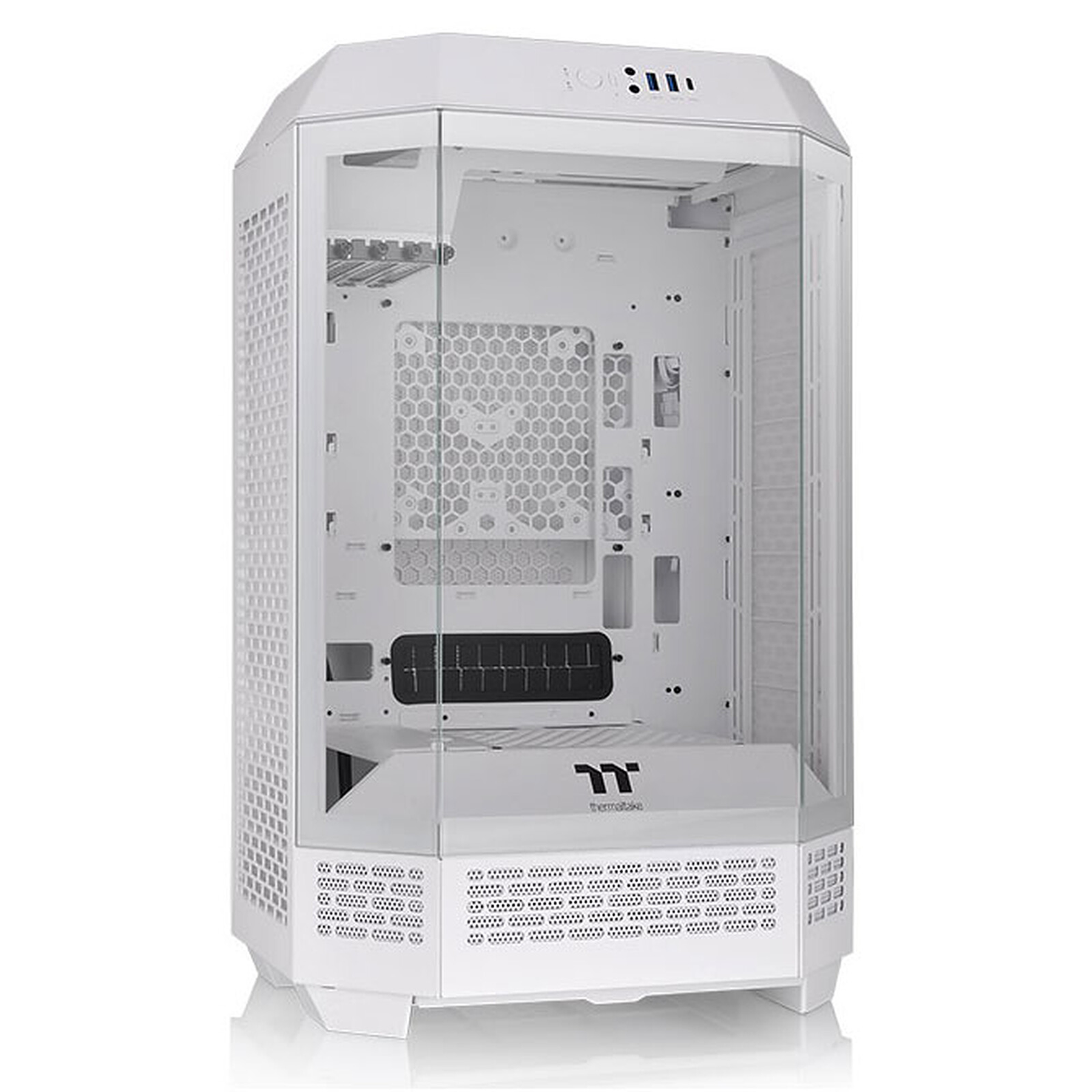 Thermaltake The Tower 300 Snow White - Boîtier PC Mini Tour Blanc