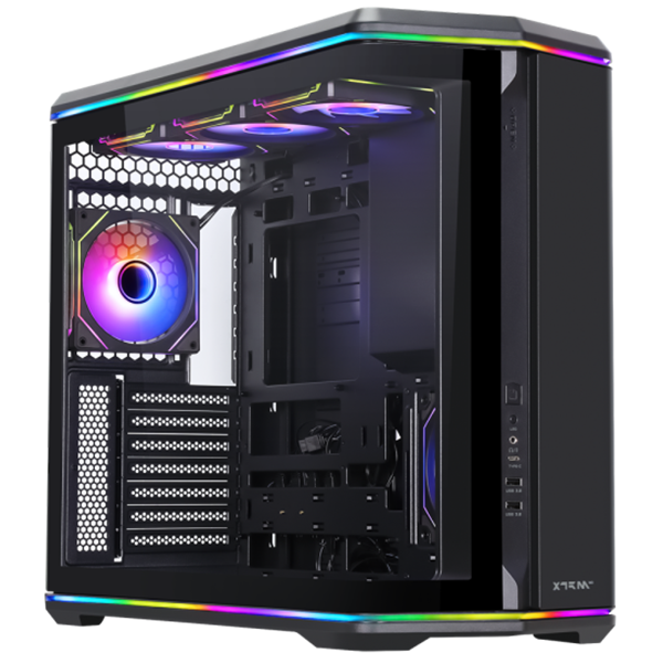 Boîtier Gaming XTRMLAB HYDRA (Noir)
