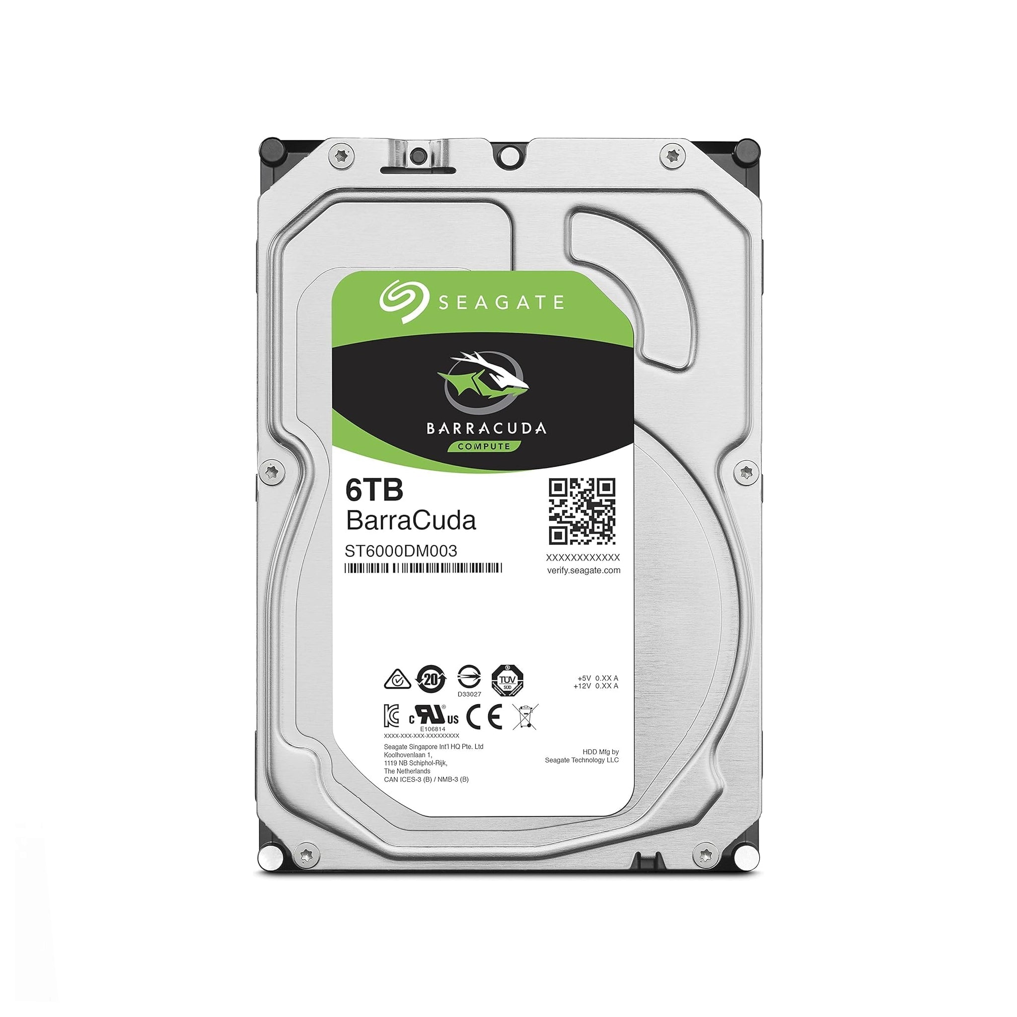 Disque dur interne Seagate 6TB SATA 3,5" (ST6000DM003)